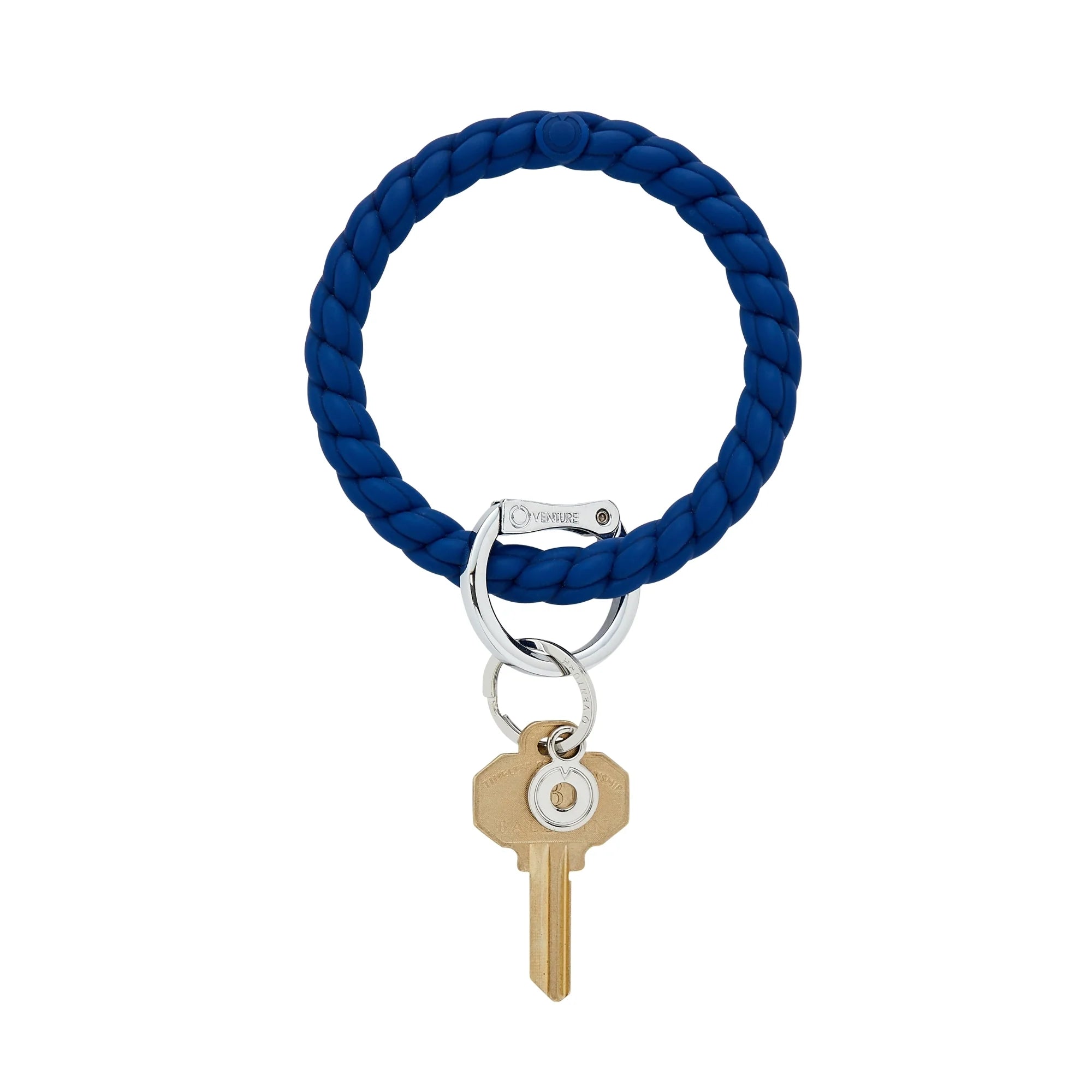 Silicone Big O® Key Ring - Midnight Navy