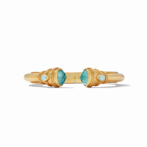 Cannes Demi Cuff | Iridescent Bahamian Blue