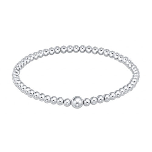 Classic Sterling 4mm Bead Bracelet