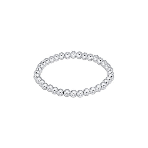 Classic Sterling 5mm Bead Bracelet