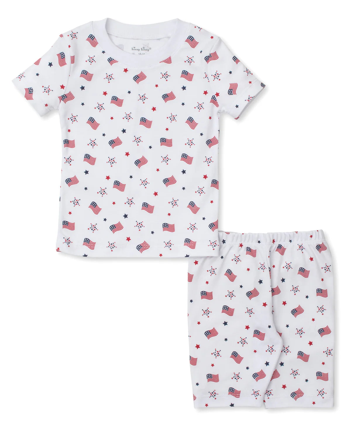 Star Spangled Spirit Short Pajama Set