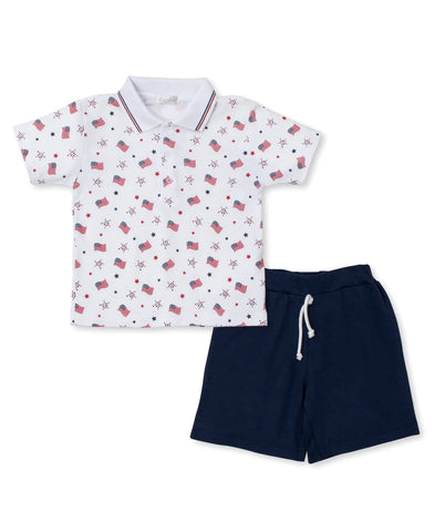 Star Spangled Spirit Bermuda Set