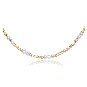 17" Choker Hope Unwritten - 3mm Pearl