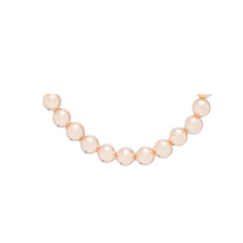 17" Choker Classic Gold 7mm Bead