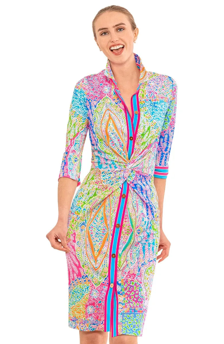 Twist & Shout Dress | Brights