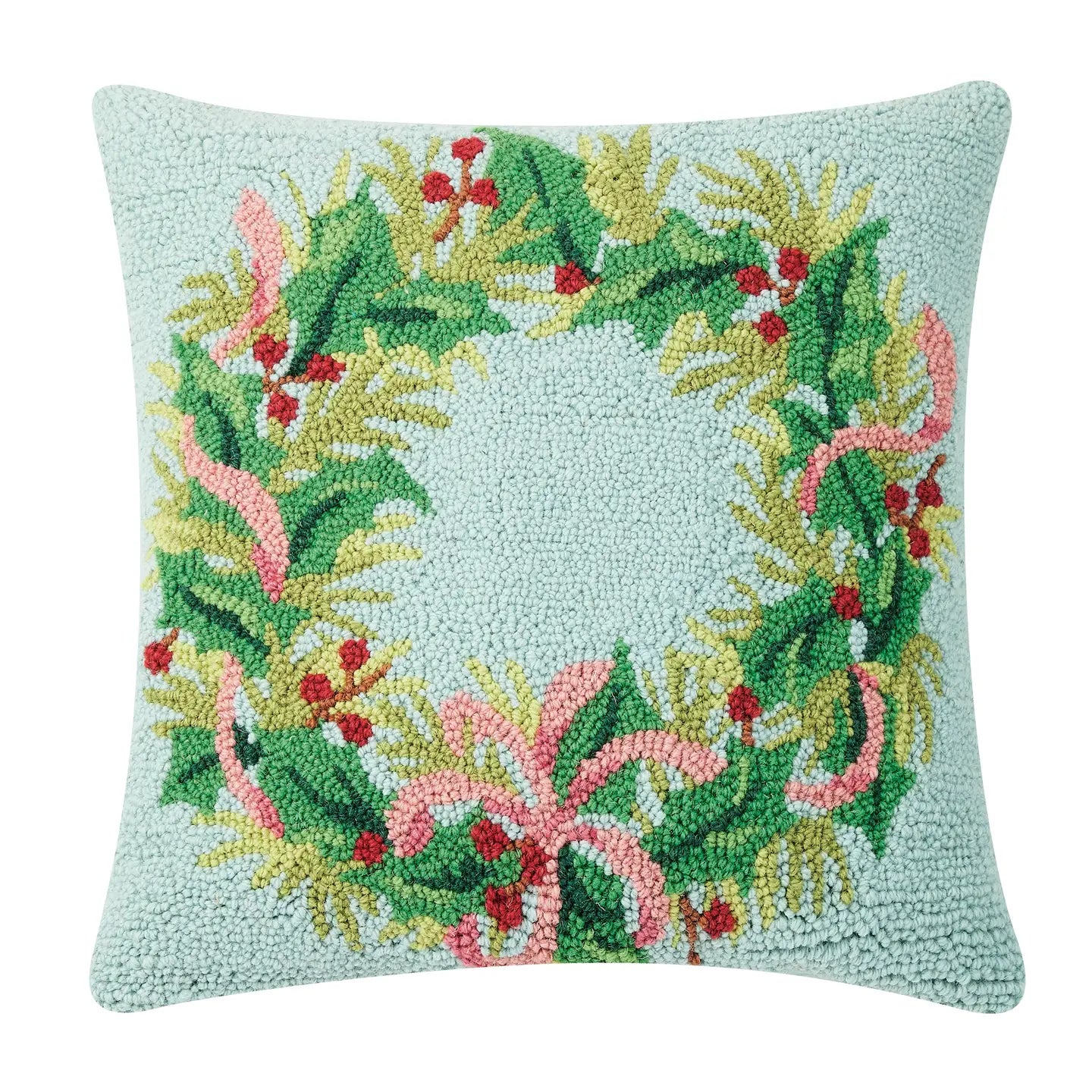 Christmas Wreath Hook Pillow