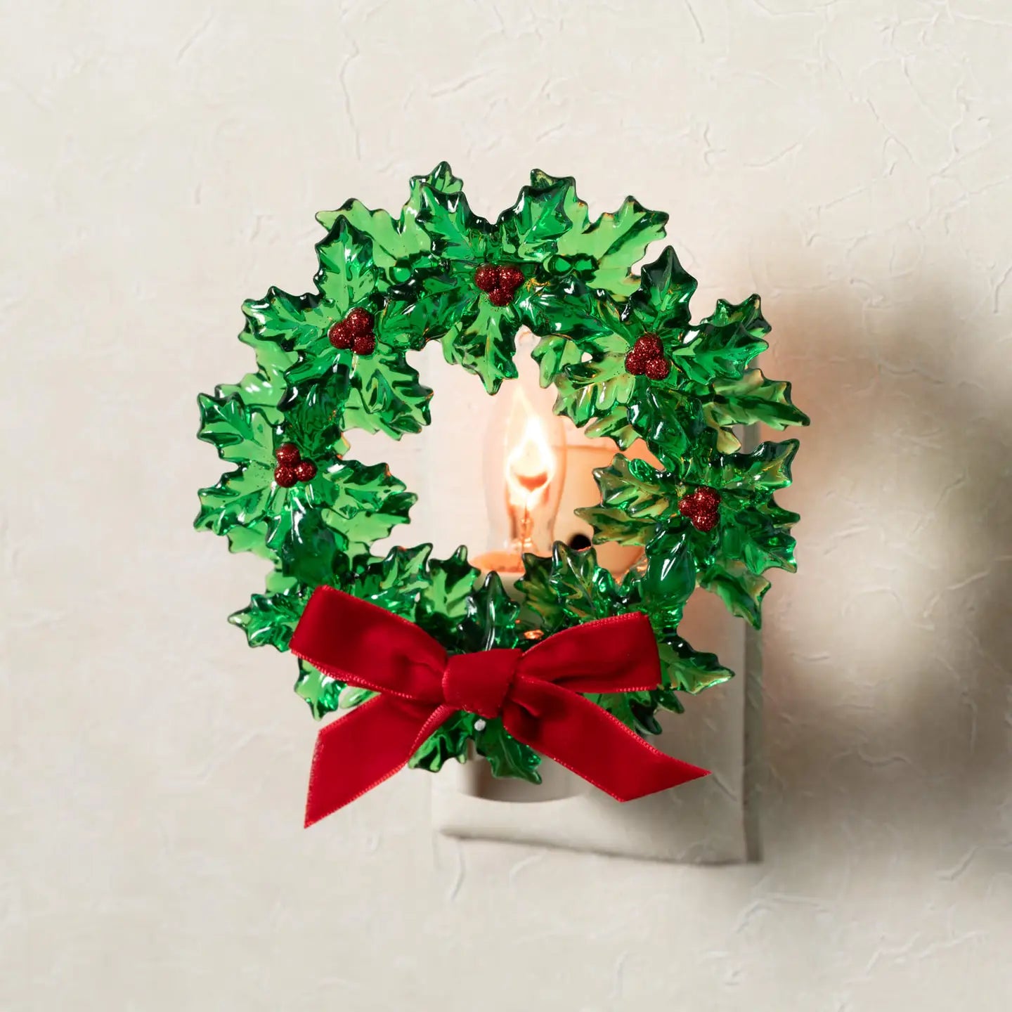 Holiday Wreath Nightlight