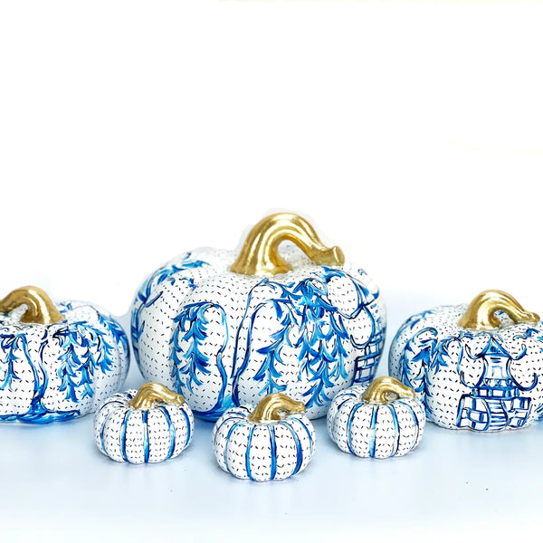 Chinoiserie Pumpkin | Medium