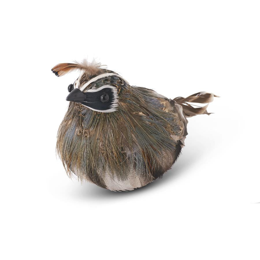 4" Feathered Quail