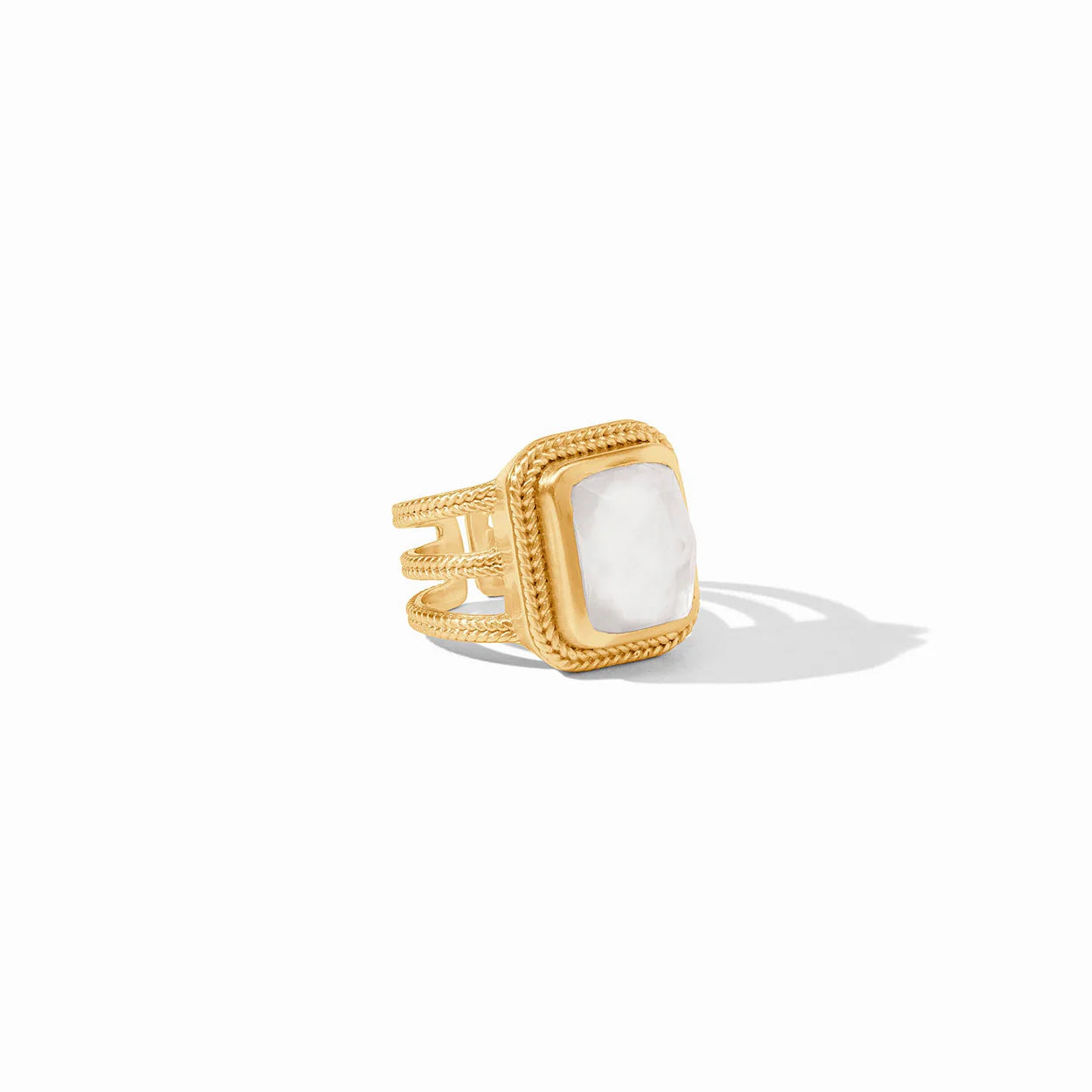 Cheval Statement Ring | Iridescent Clear Crystal