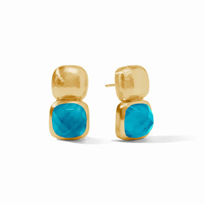 Catalina Earring | Iridescent London Blue