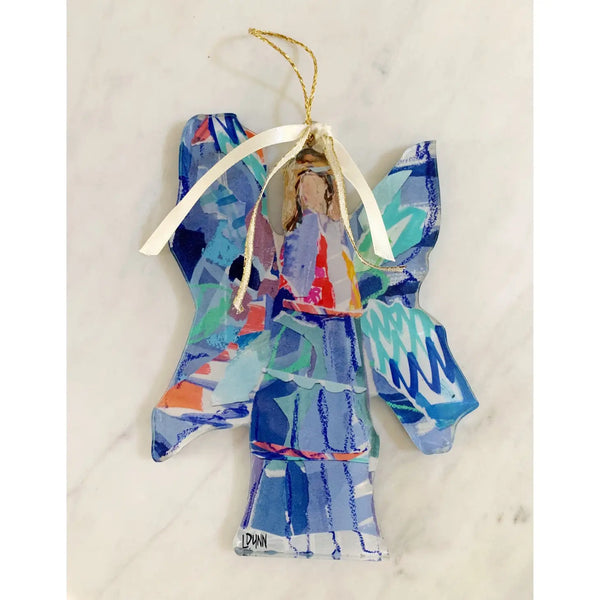 "Good News" Acrylic Angel Ornament