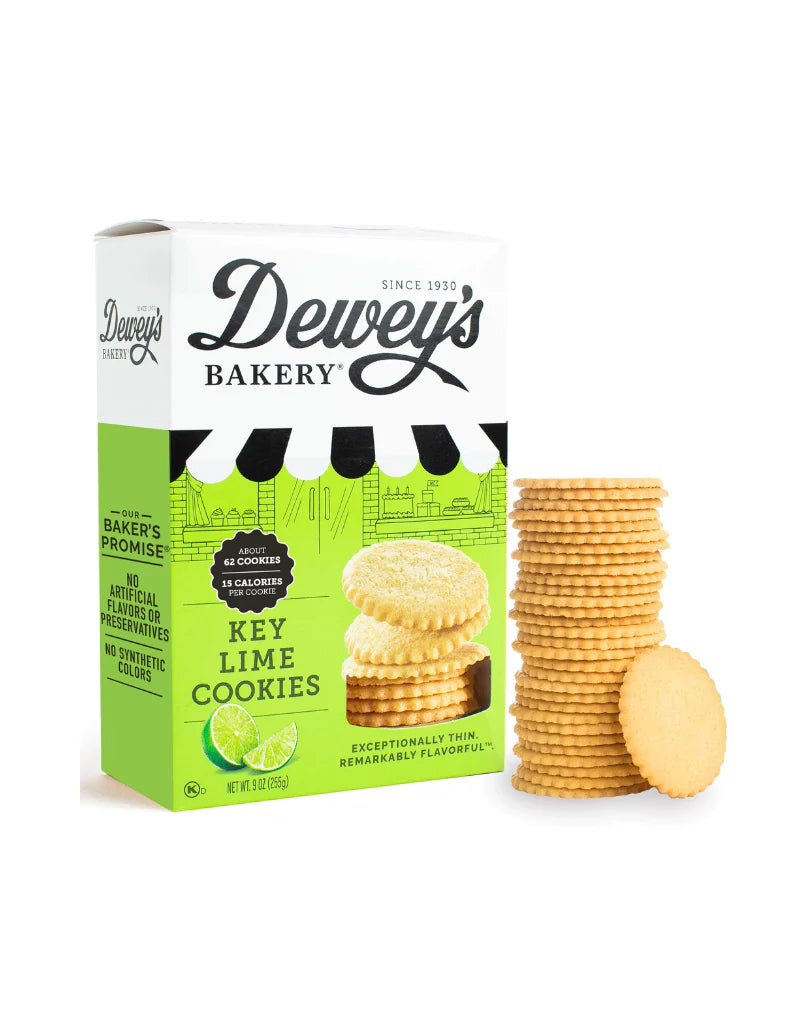 Key Lime Moravian Cookie Thins