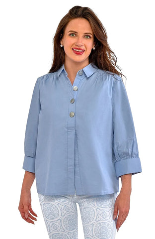 The Mary Top - Periwinkle