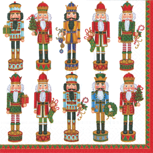 Nutcracker Parade Cocktail Napkins