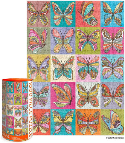 Butterfly Tiles | 1000 Piece Puzzle