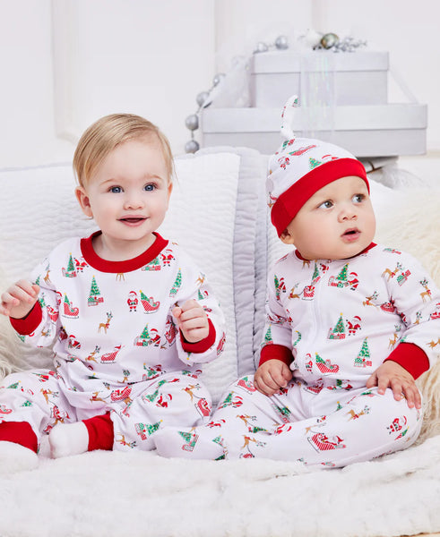 Santa's Sleigh Pajama Set