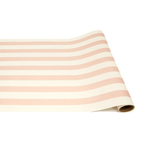 Pink Classic Stripe Table Runner
