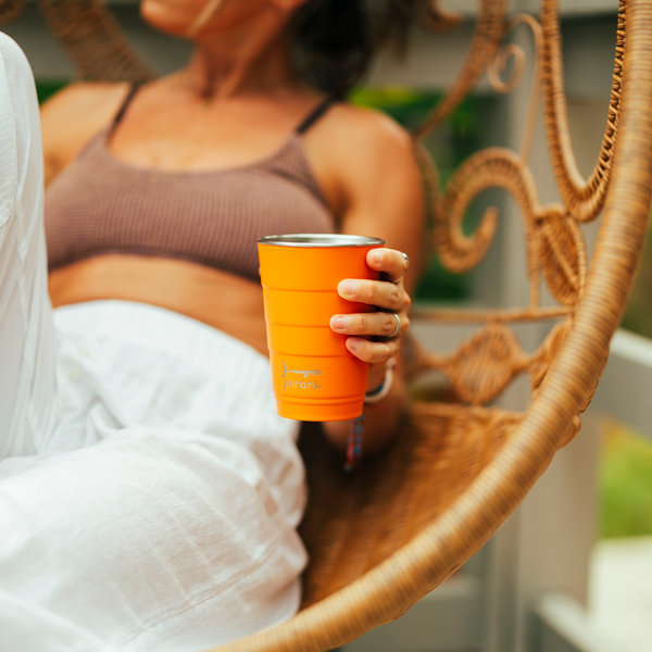 16oz (2.0) Insulated Stackable Tumbler | Solar Orange