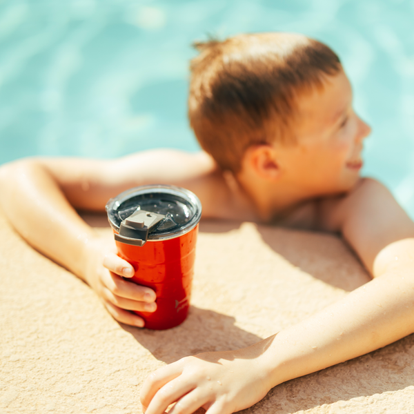 16oz (2.0) Insulated Stackable Tumbler | Party Red