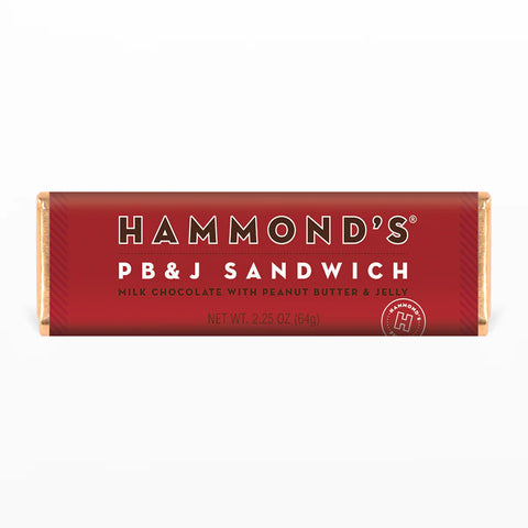 PB & J Sandwich Milk Chocolate Candy Bar