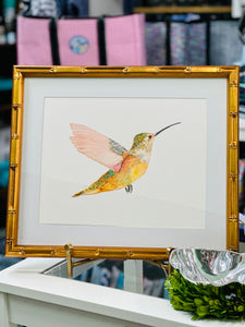 Rofous Hummingbird Framed Art Print