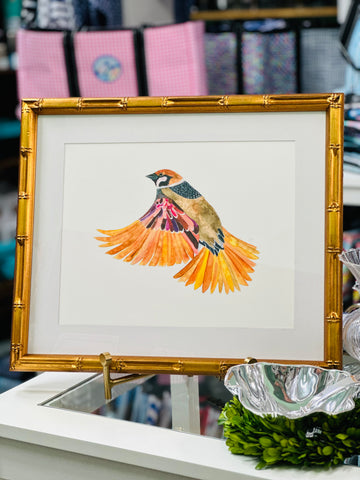 Sparrow Framed Art Print