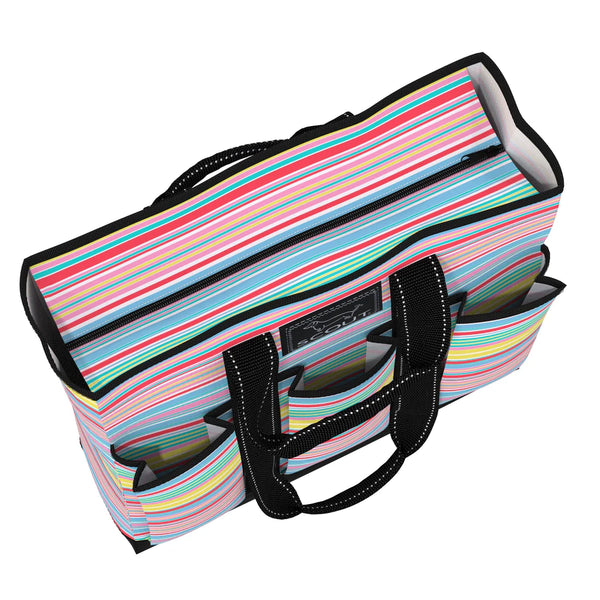 Pocket Rocket Pocket Tote Bag | Ripe Stripe