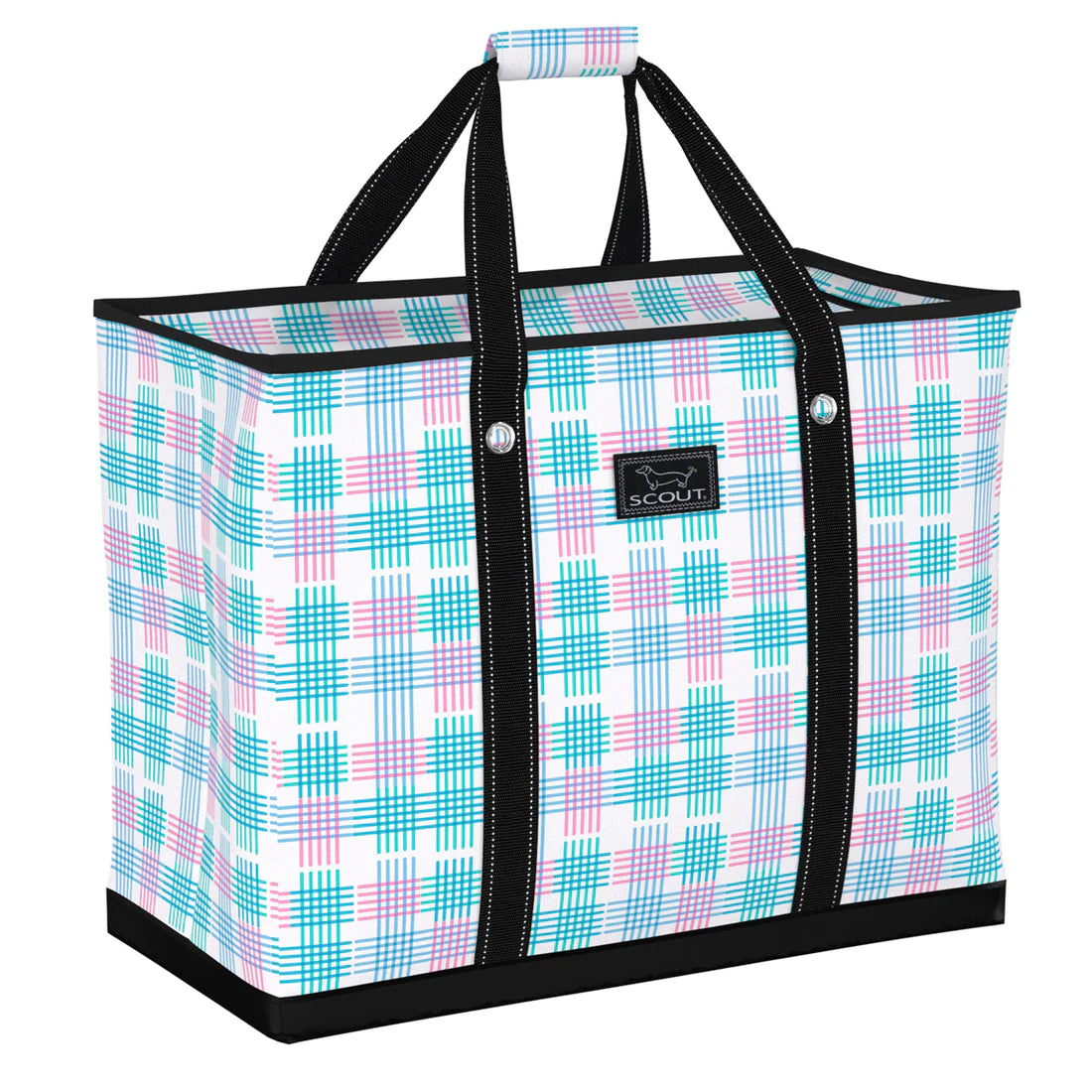 4 Boys Jumbo Zip-Top Tote | Croquet Monsieur