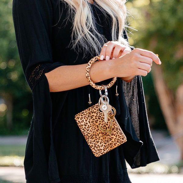 Mini Silicone Pouch | Cheetah