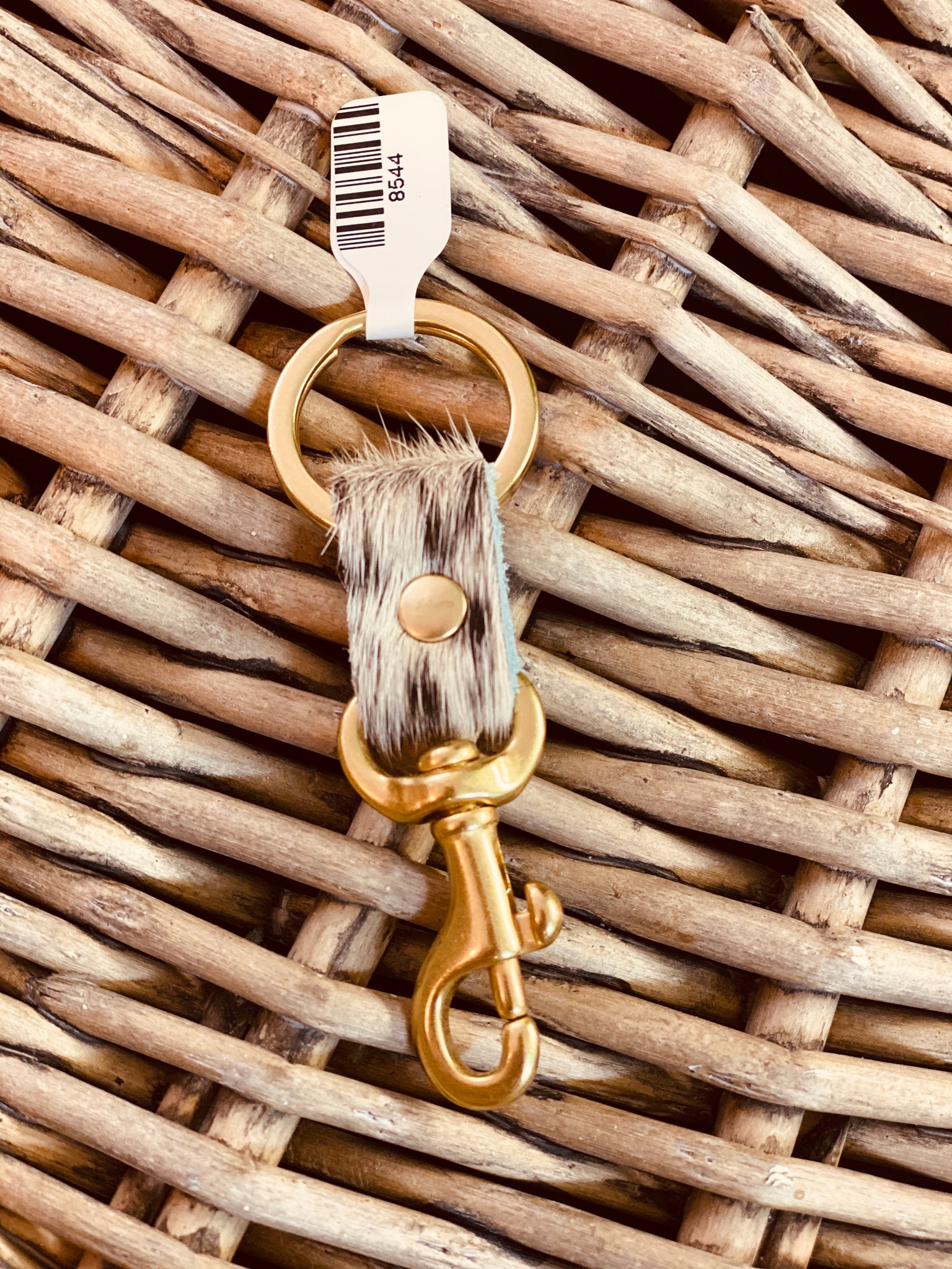 Cowhide Key Fob