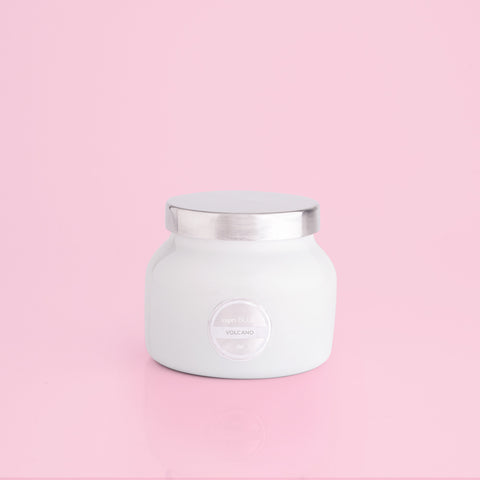 Vocano Petite Candle - White Jar