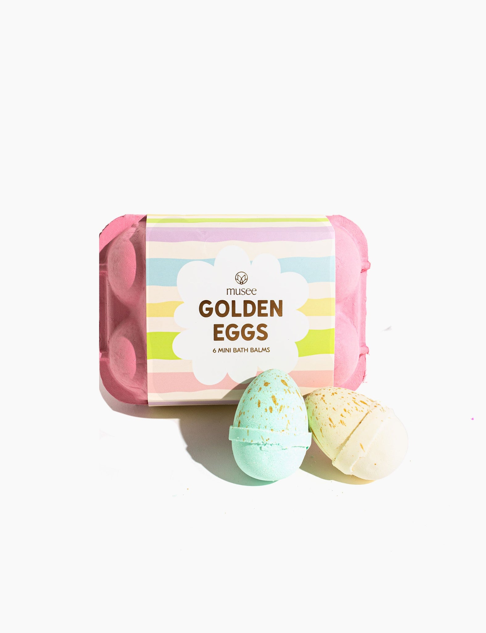 Pink Golden Eggs Mini Bath Balms