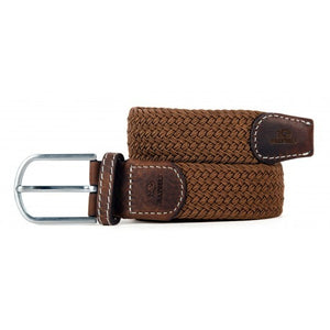 Brown Camel - Woven Elastic Belt