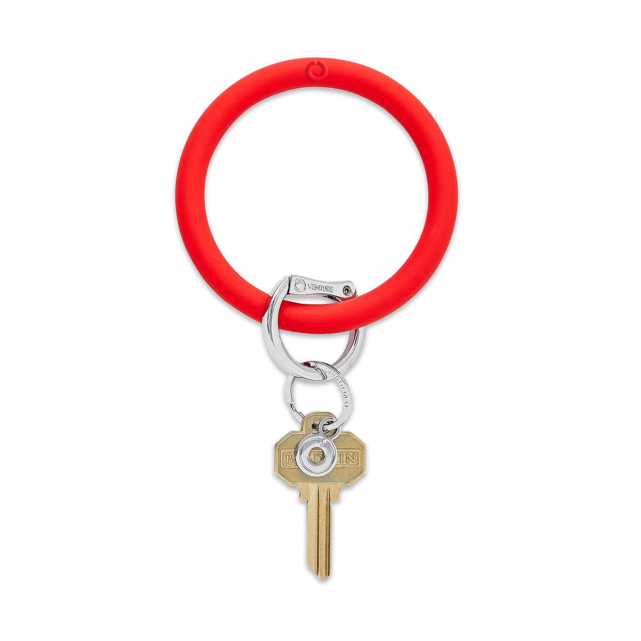 Silicone Big O Key Ring | Jewel Tone Collection | Cherry On Top