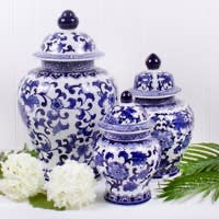 Blue Chinoiserie Ginger Jar | Extra Large