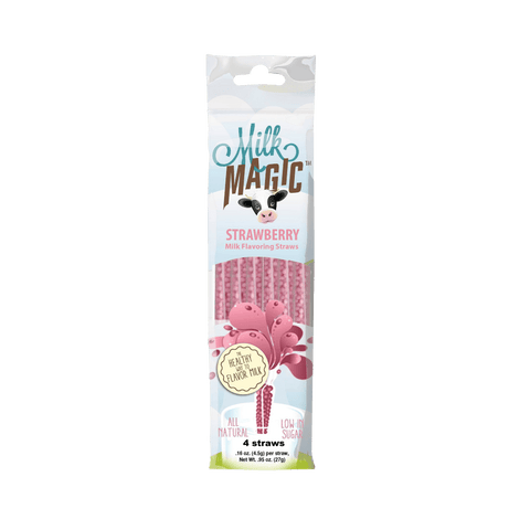 Strawberry Milk Straws