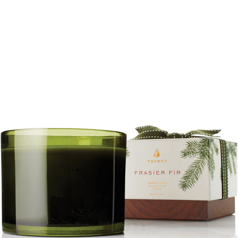 Frasier Fir Green 3-Wick Candle