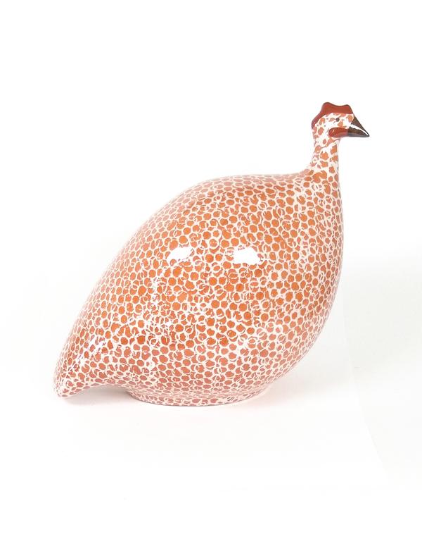 Guinea Fowl | White Spotted Red | Small