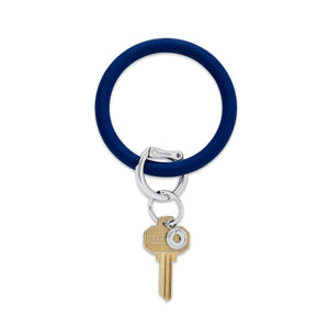 Silicone Big O Key Ring | Neutral Collection | Midnight Navy