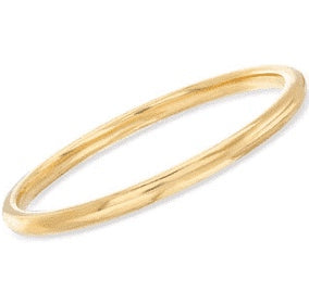 Thin Gold Bangle