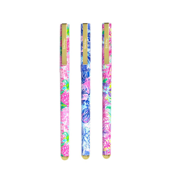 Lilly Pulitzer Colored Gel Pen Set | Assorted