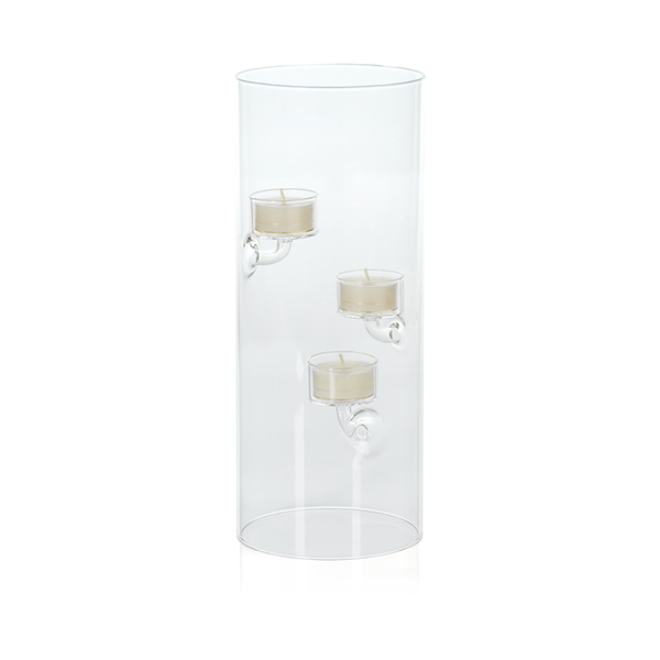 Glass Cylinder Floating Tealight