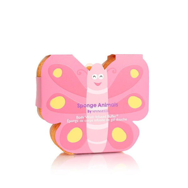 Body Wash Infused Butterly Sponge