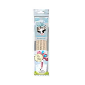 Cotton Candy Milk Straws