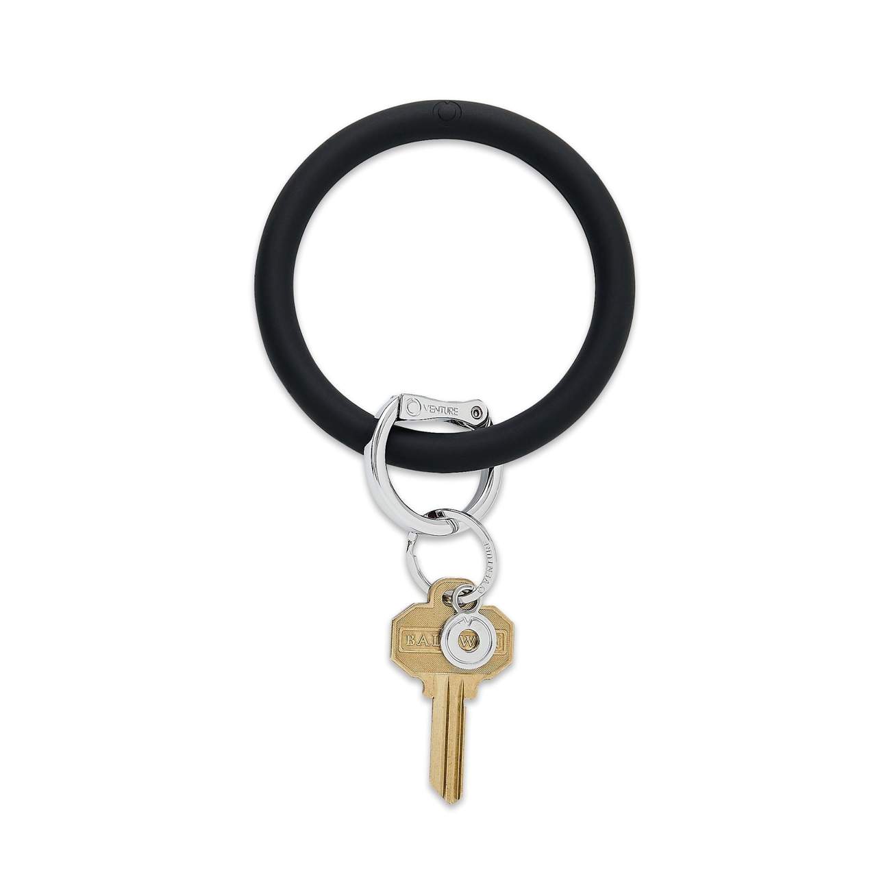 Silicone Big O Key Ring | Neutral Collection | Back in Black