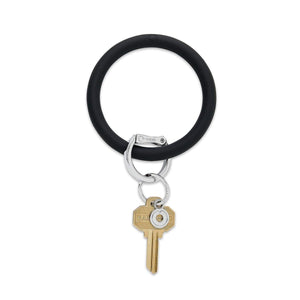 Silicone Big O Key Ring | Neutral Collection | Back in Black