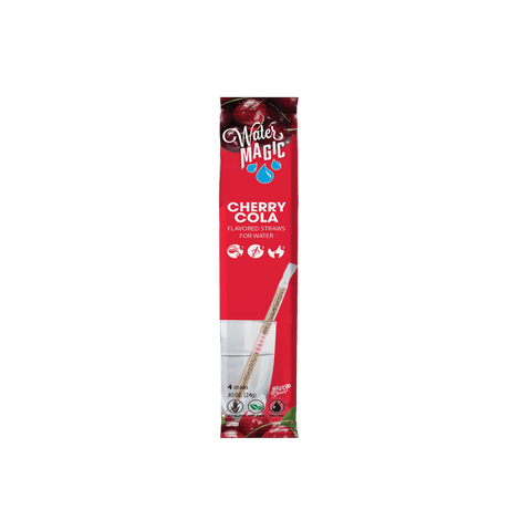 Cherry Cola Water Straws