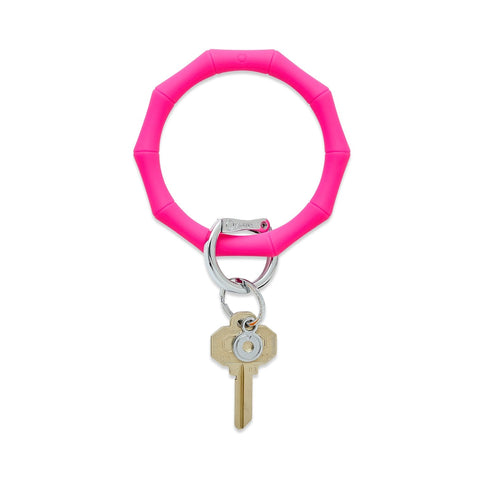 Silicone Big O Key Ring |  Tickled Pink Bamboo