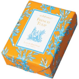 French Tulip Classic Toile Paper - Wrapped Bar Soap